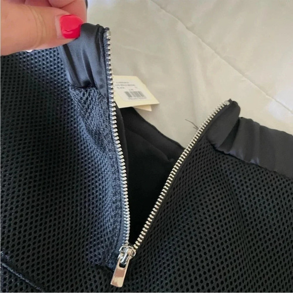 Maje jupe boule Matiere mesh scuba mini skirt - Picture 7 of 14